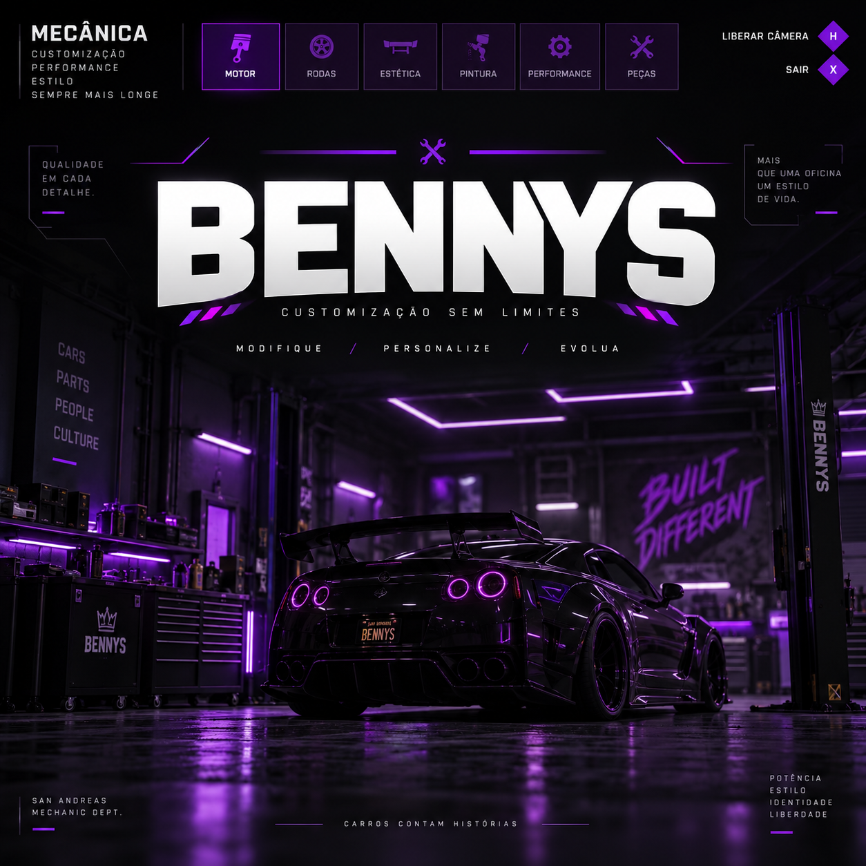 1 mês / TBS BENNYS - Sistema de Tunagem com Mecânico, Orçamentos e Persistência