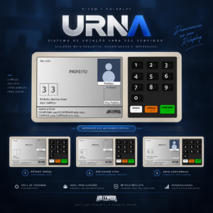 1 mês / TBS Urna — Sistema de Eleição com Urna Eletrônica no Estilo Brasileiro