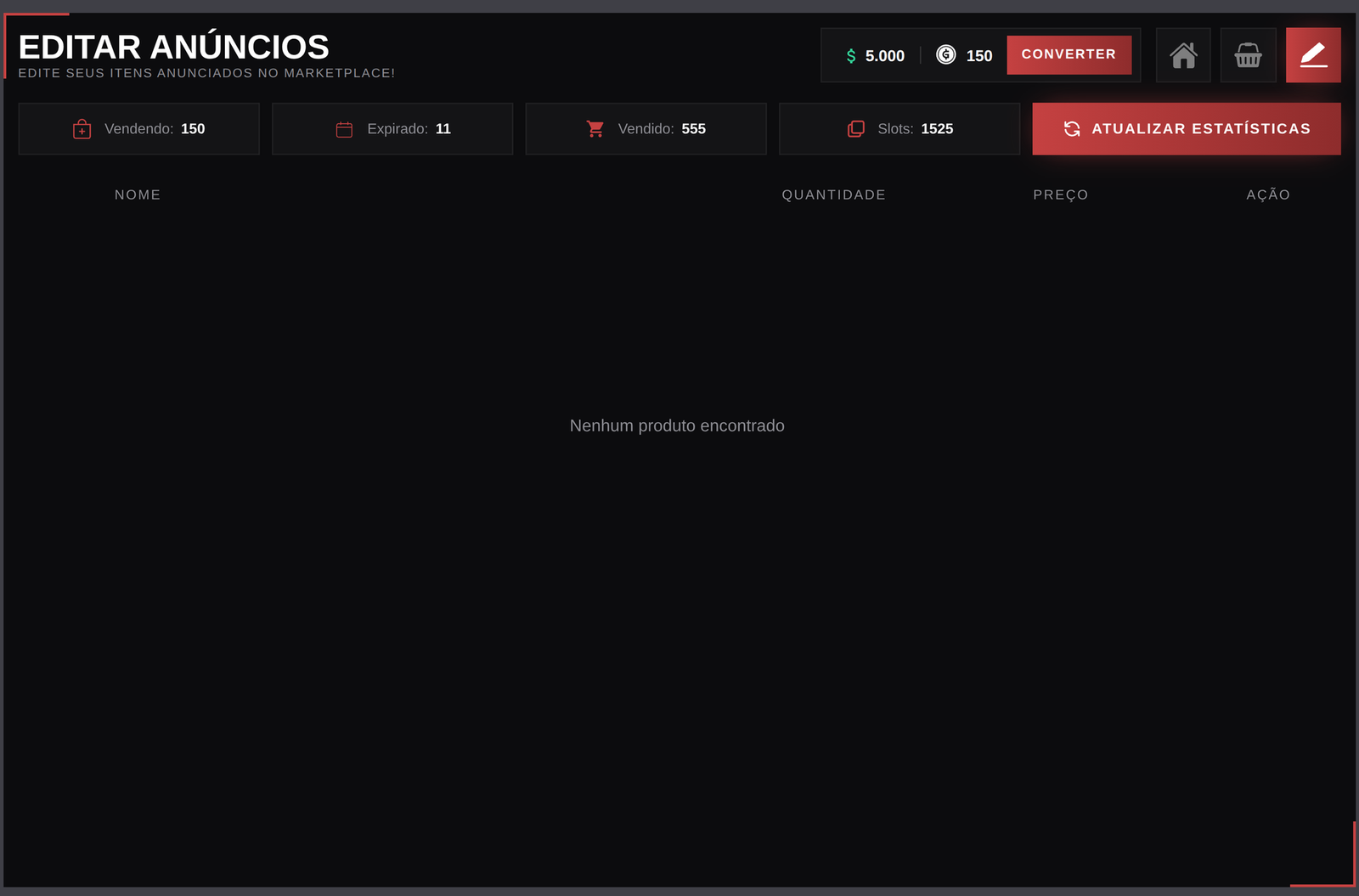 1 mês / TBS Marketplace — Mercado Player-to-Player com Moeda Premium e Taxas - Imagem 4