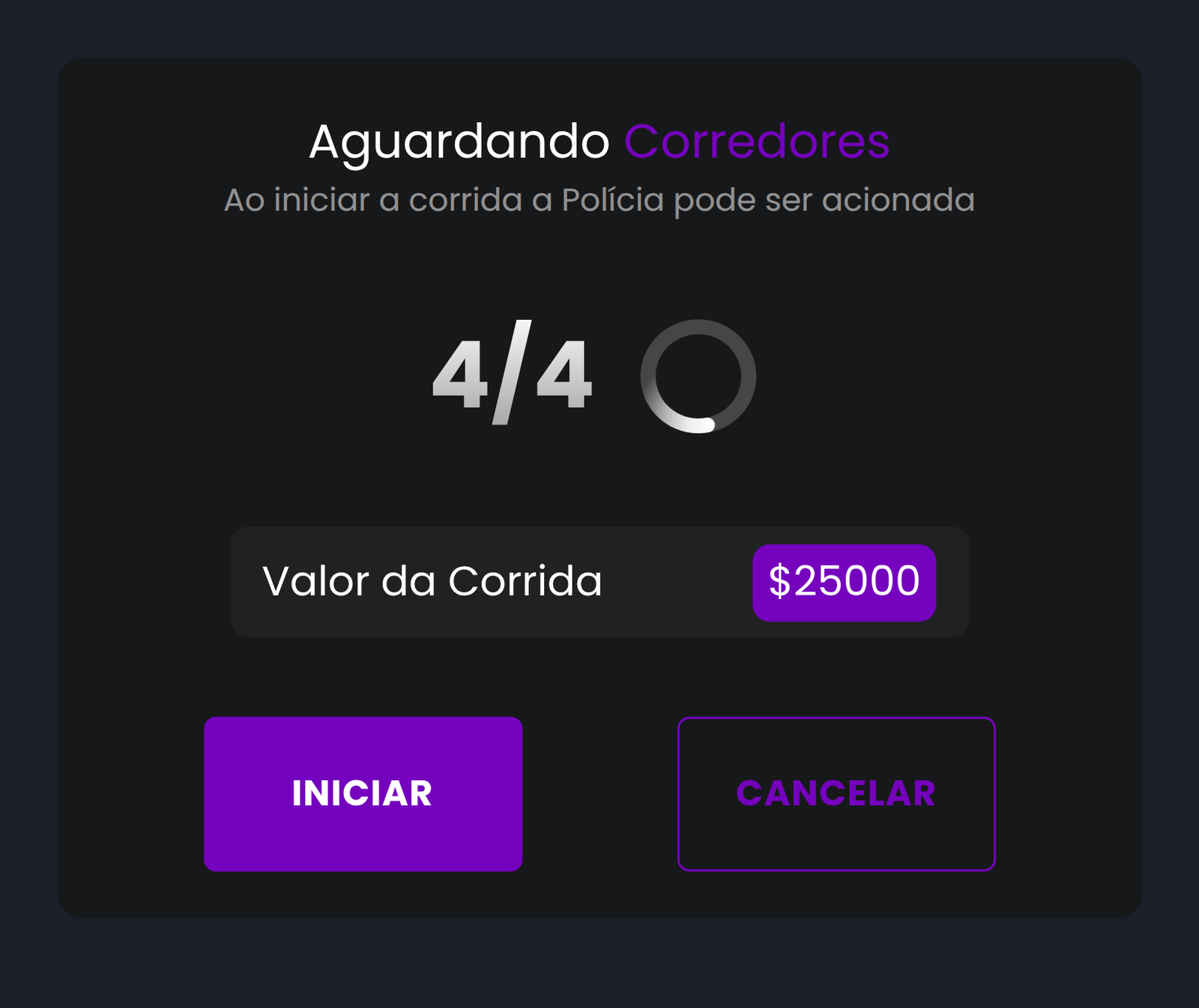 1 mês / TBS Race — Sistema de Rachas com Aposta, Convite e Leaderboard em Tempo Real - Imagem 3
