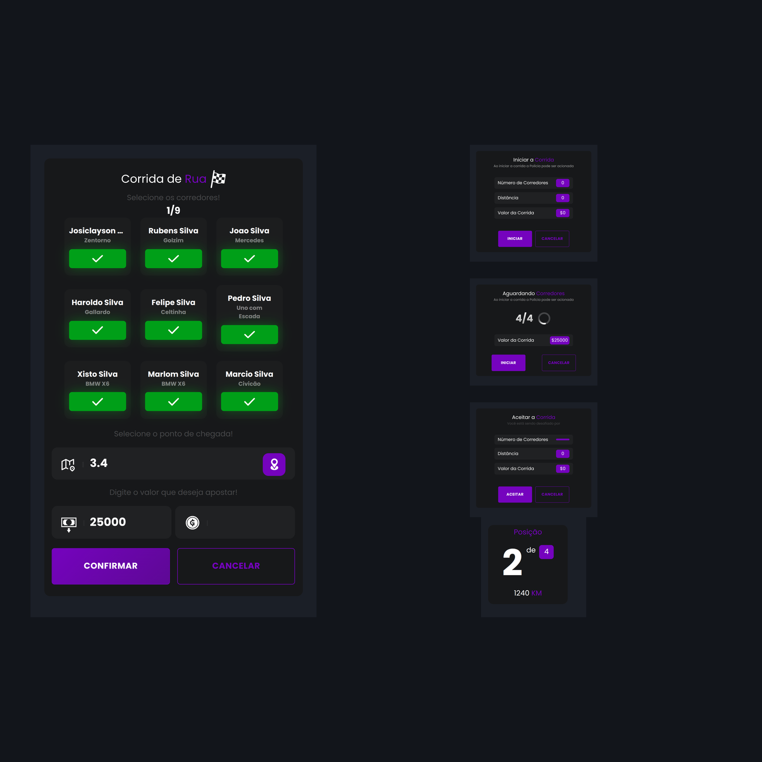 1 mês / TBS Race — Sistema de Rachas com Aposta, Convite e Leaderboard em Tempo Real - Imagem 10