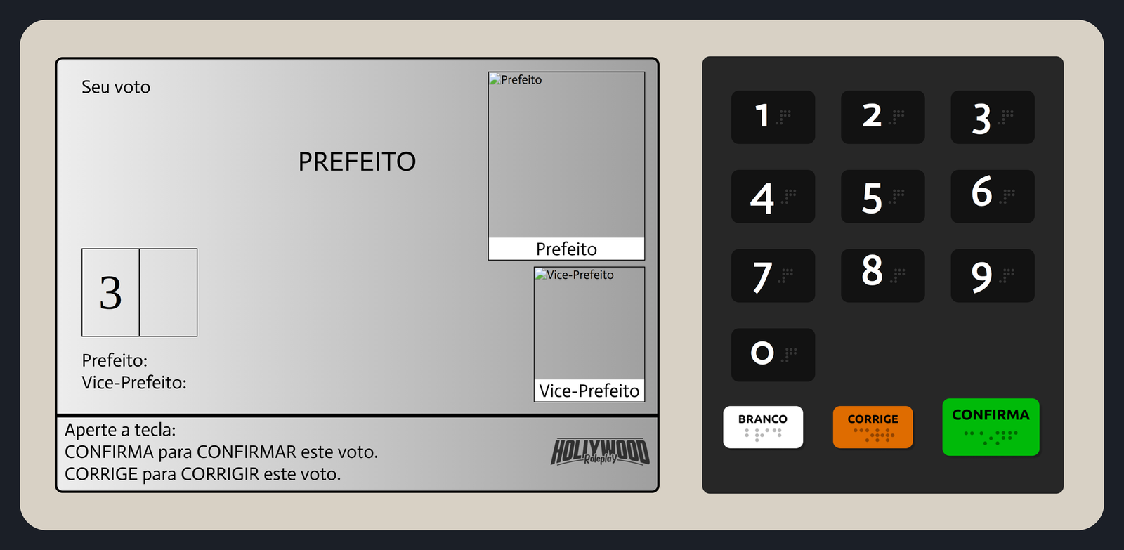 1 mês / TBS Urna — Sistema de Eleição com Urna Eletrônica no Estilo Brasileiro - Imagem 4