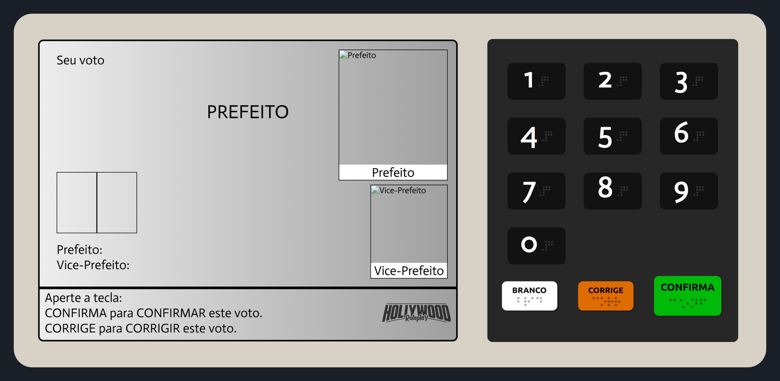 1 mês / TBS Urna — Sistema de Eleição com Urna Eletrônica no Estilo Brasileiro - Imagem 5